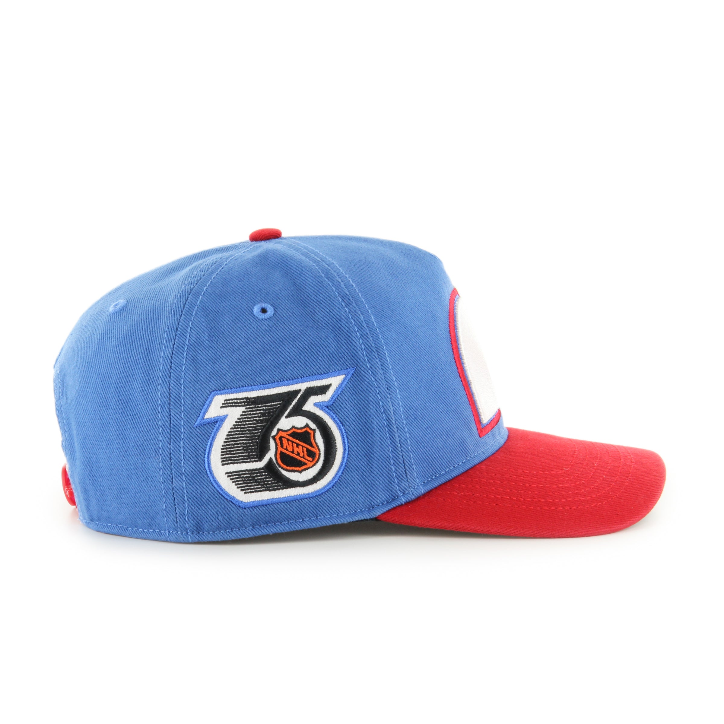 Quebec Nordiques NHL 47 Brand Men's Royal Blue Retro Freeze Hitch Adjustable Hat