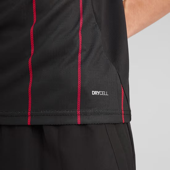 AC Milan Serie A Puma Men's Black 2024/25 Pre-Match Jersey