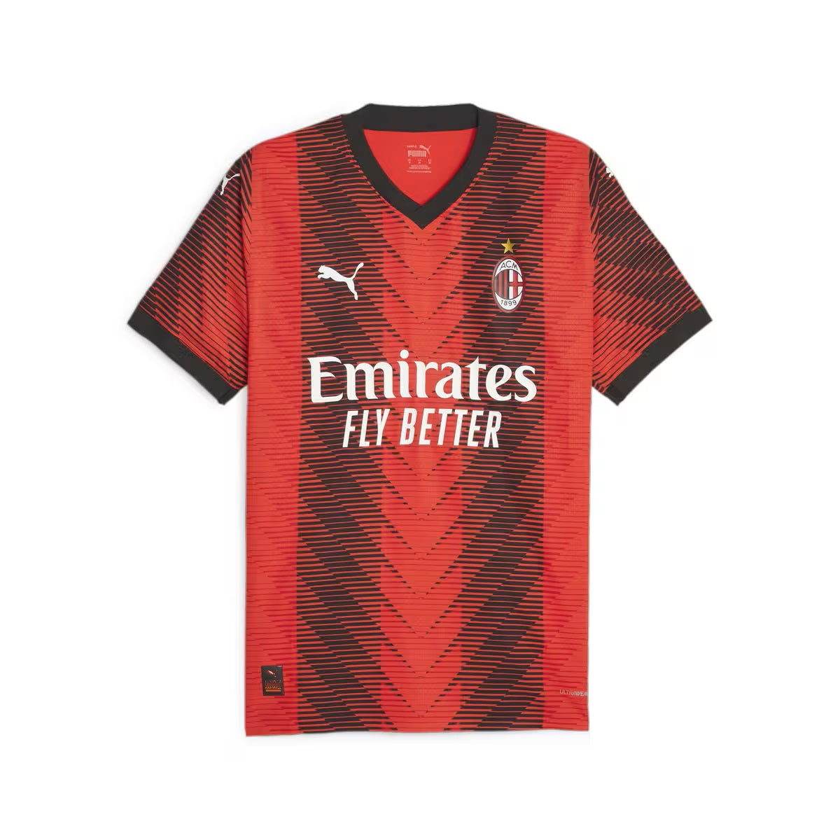 Maillot réplique Puma AC Milan Serie A rouge 2023/24 pour homme