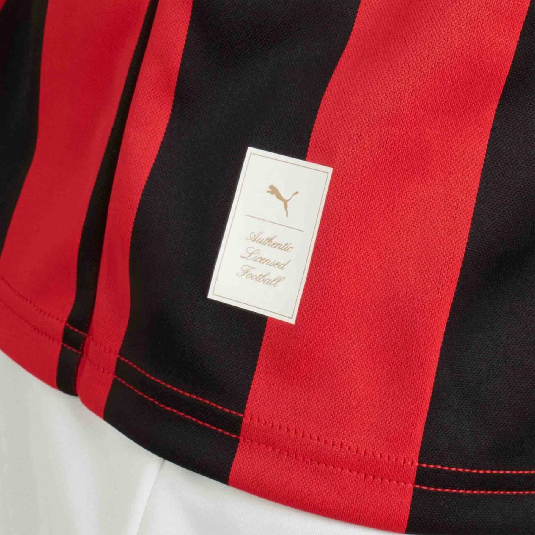 Maillot authentique Puma 125e anniversaire AC Milan Serie A pour homme rouge 2024/25