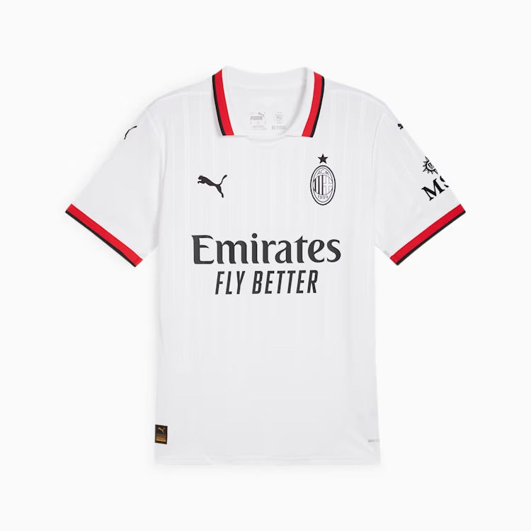 AC Milan Serie A Puma Men's White 2024/25 Replica Jersey