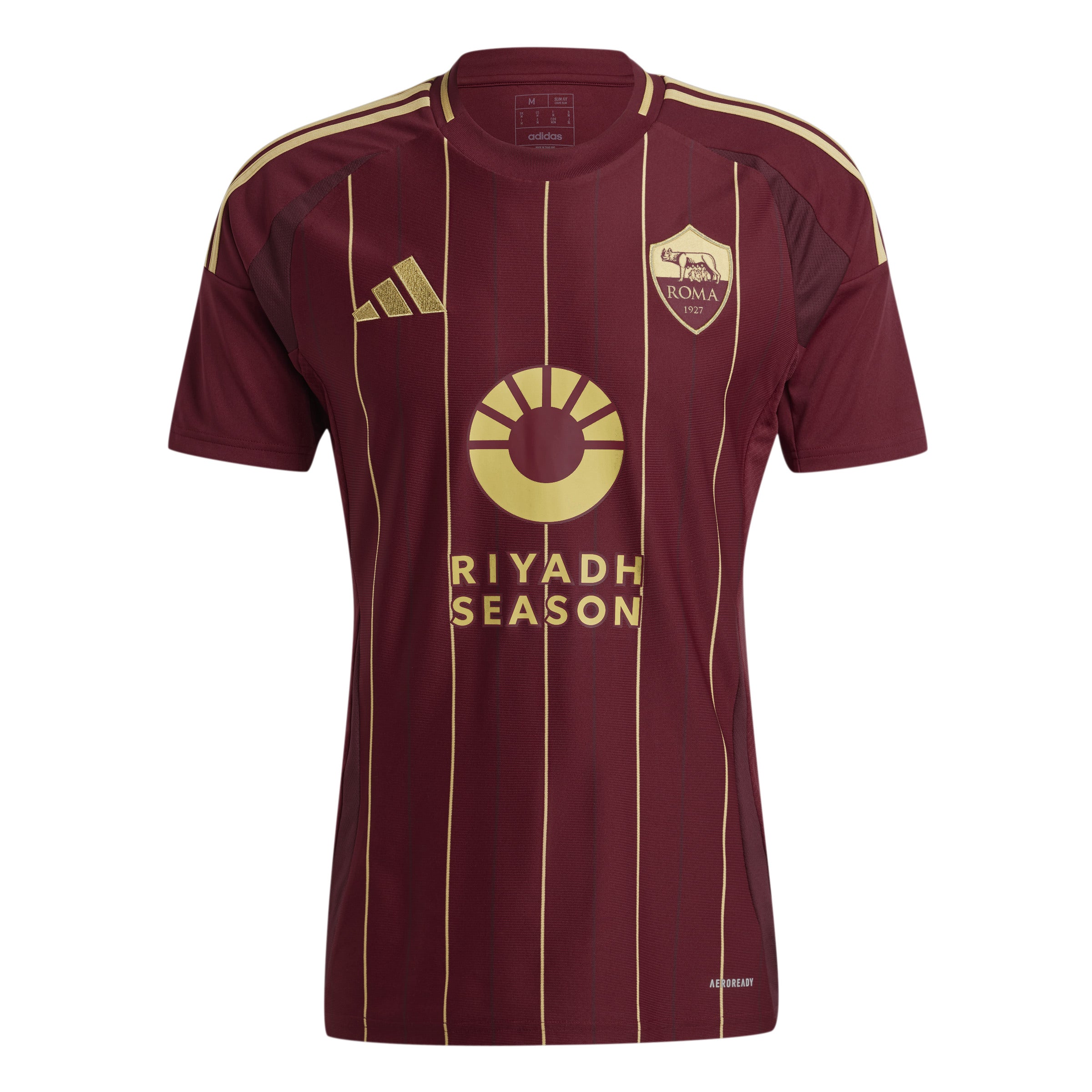 AS Roma Serie A Adidas Men's Red 2024/25 Replica Jersey