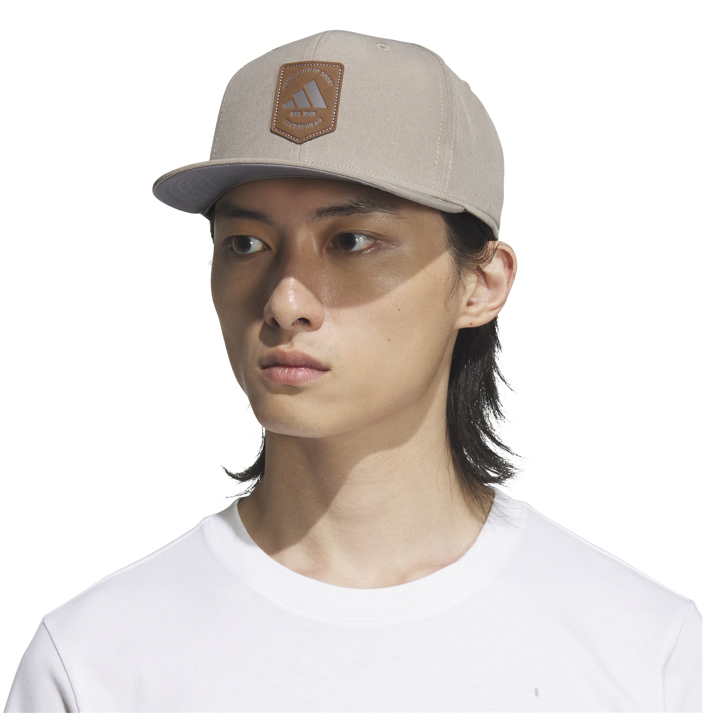 Casquette Adidas Scorecard Snapback beige pour homme