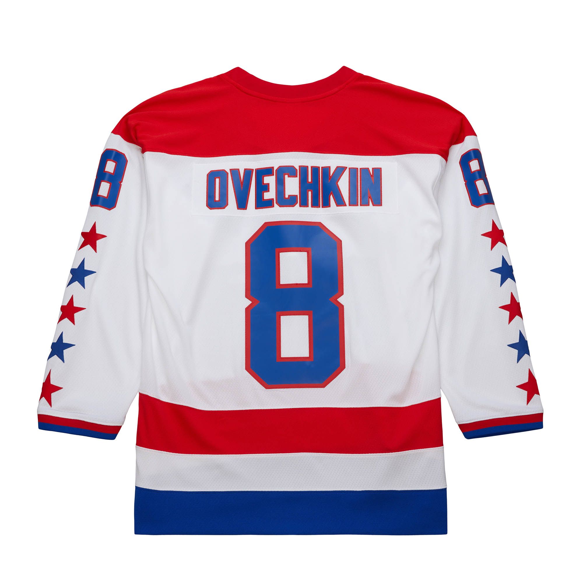 Alexander Ovechkin Washington Capitals NHL Mitchell & Ness Maillot authentique blanc 2012 Alternate Blue Line pour hommes