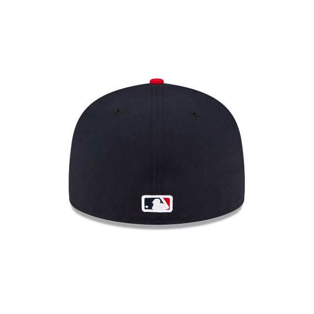 Los Angeles Angels MLB New Era Casquette ajustée alternative 59Fifty Authentic Collection pour hommes bleu marine/rouge 