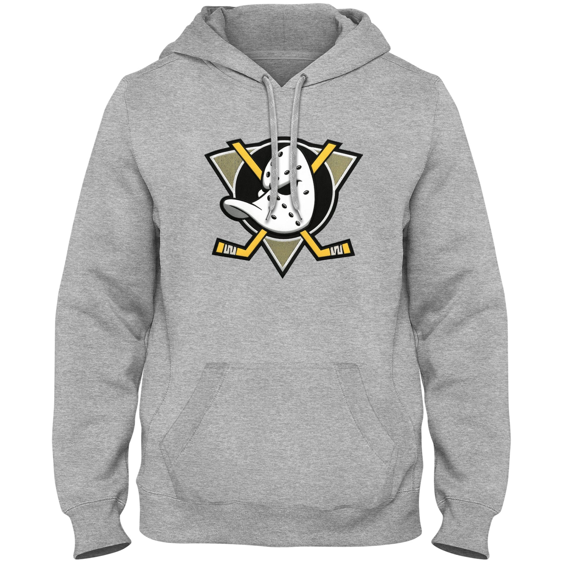 Anaheim Ducks NHL Bulletin Men's Athletics Grey Express Twill Logo Hoodie