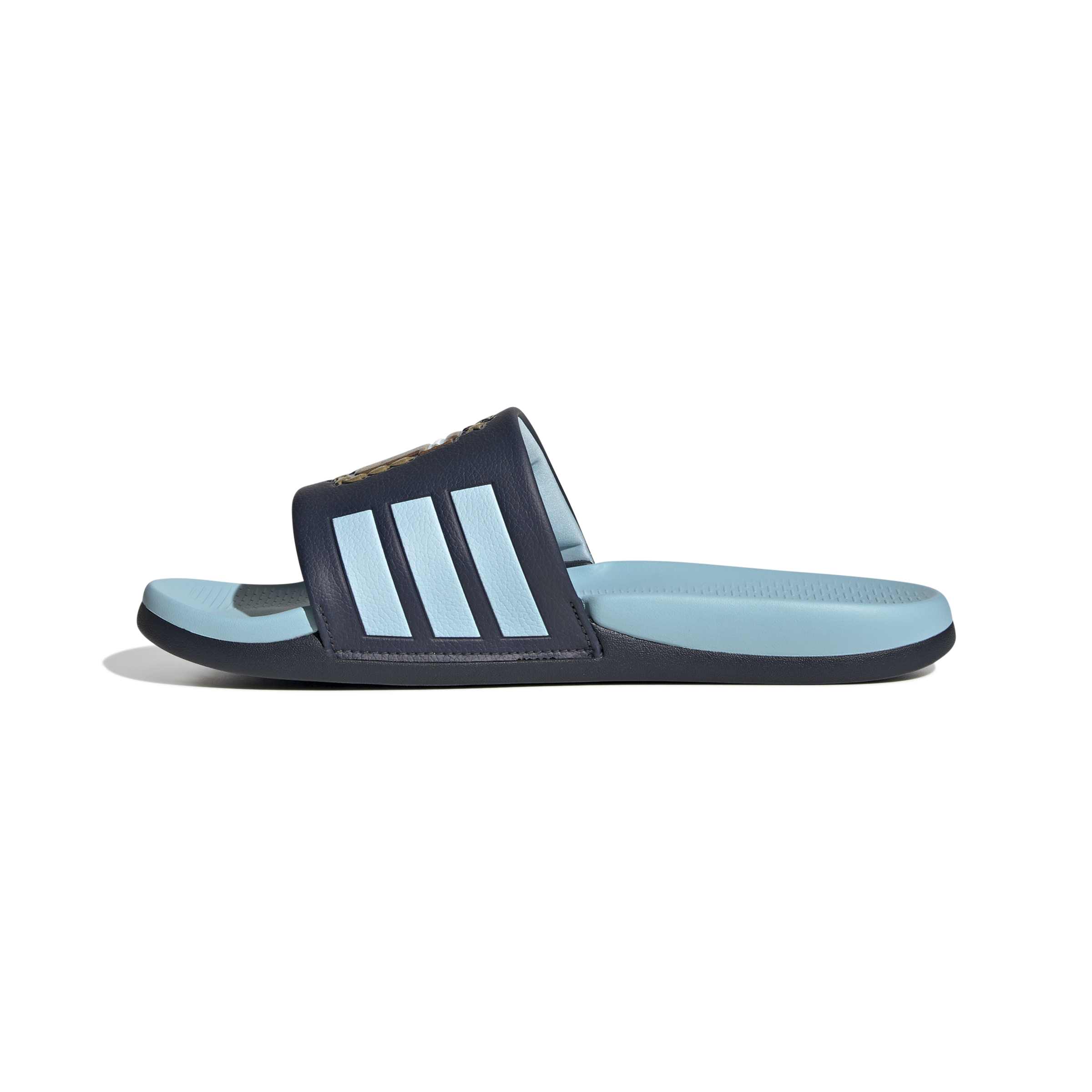 Argentina National Team FIFA Adidas Men's Navy Adilette Comfort Sandals