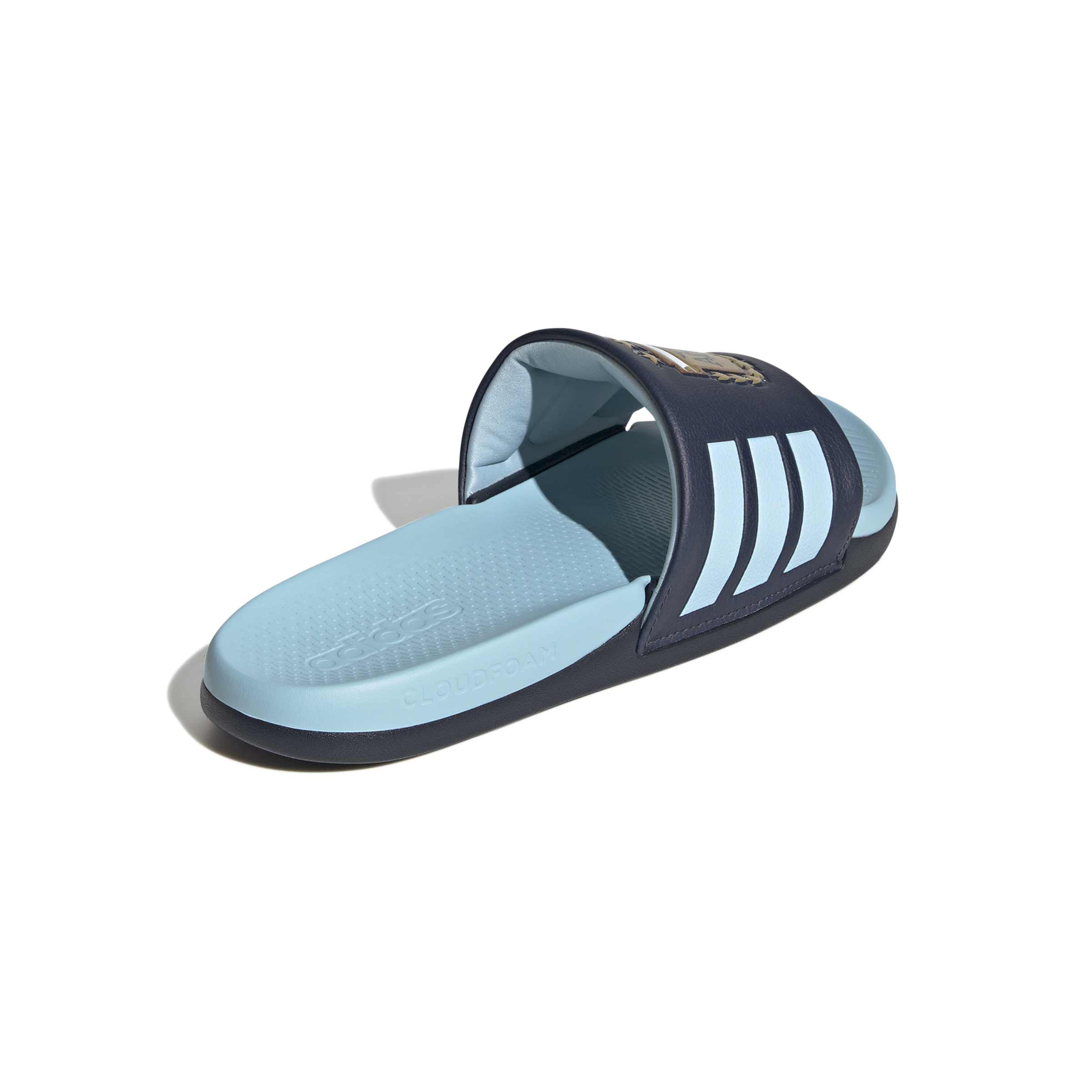 Argentina National Team FIFA Adidas Men's Navy Adilette Comfort Sandals
