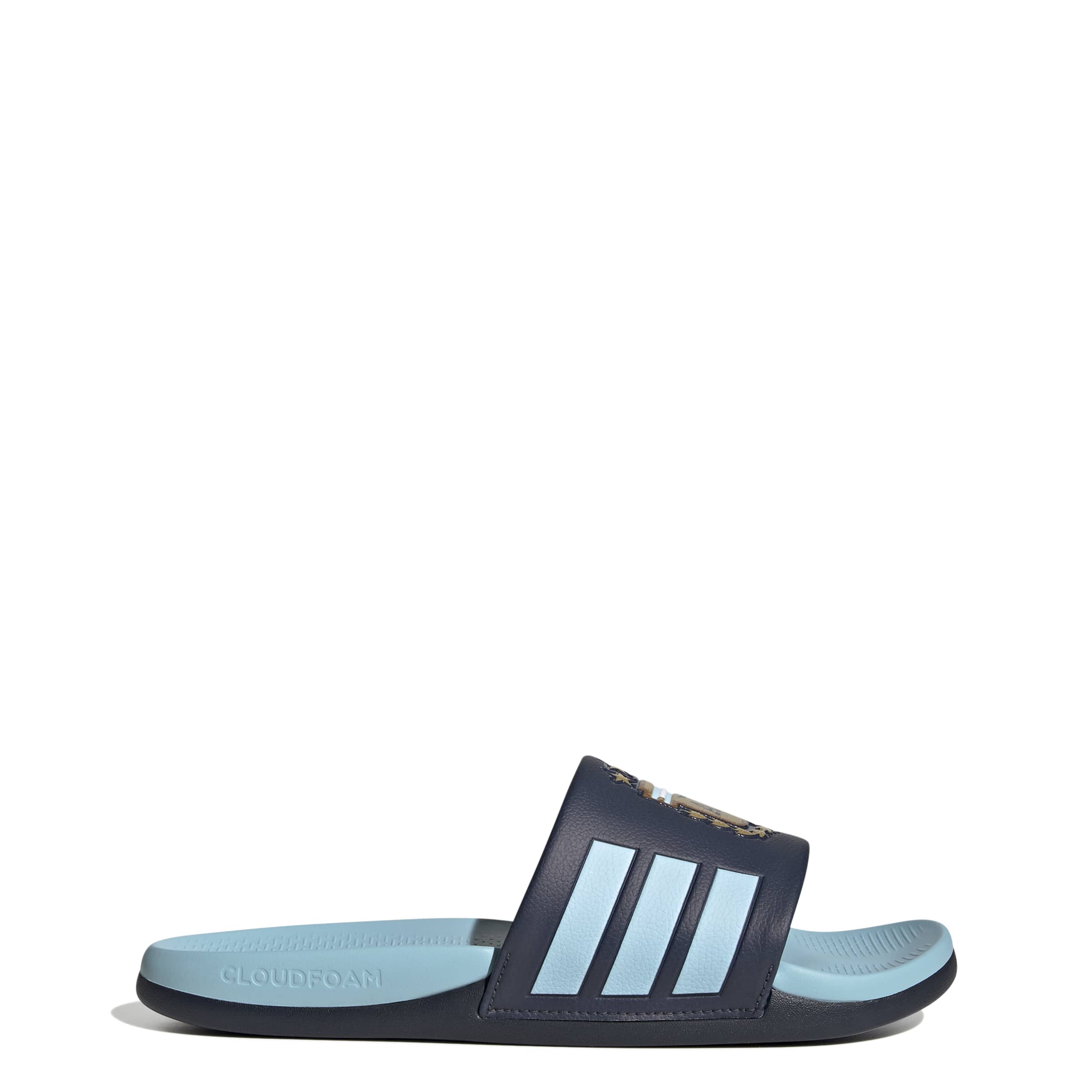 Argentina National Team FIFA Adidas Men's Navy Adilette Comfort Sandals