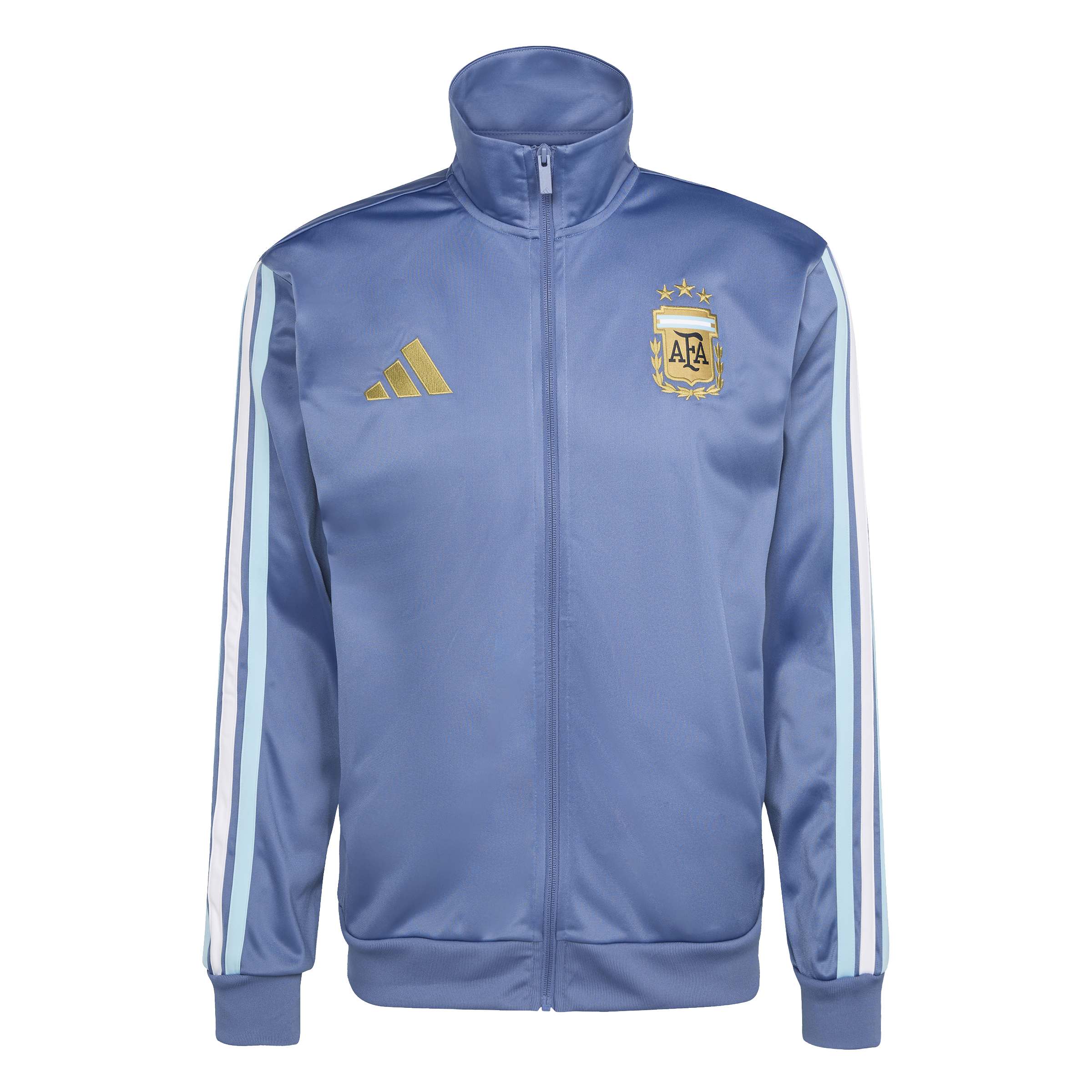 Argentina National Team FIFA Adidas Men's Steel Blue DNA Track Top Jacket
