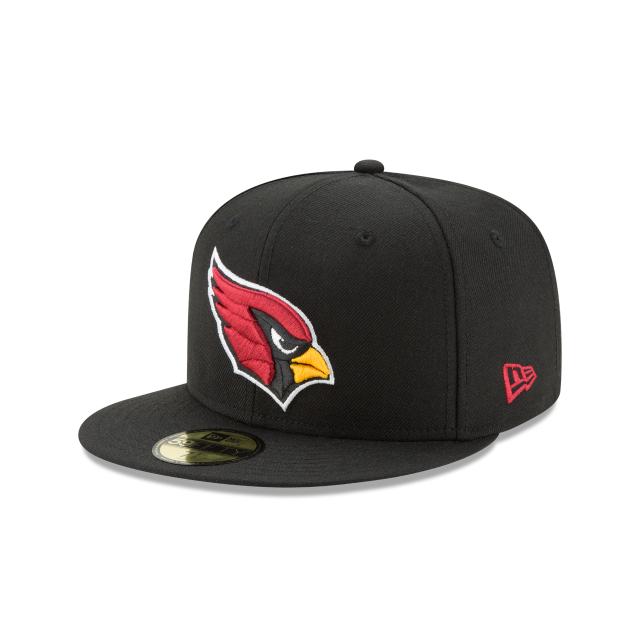 Arizona Cardinals NFL New Era Men's Black 59Fifty Team Basic Fitted Hat