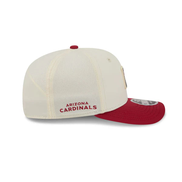 Arizona Cardinals NFL New Era Men's Cream/Cardinal 9Seventy 2026 NFL Training Camp Snapback