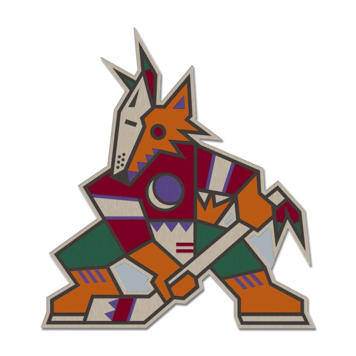 Arizona Coyotes NHL WinCraft Retro Collector Enamel Pin