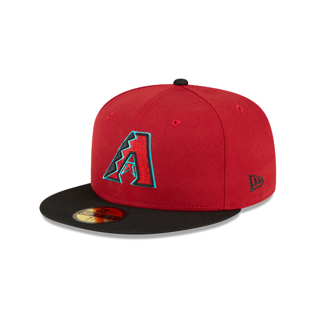 Casquette ajustée pour homme MLB New Era 59Fifty Authentic Collection 2024 Home Red des Arizona Diamondbacks