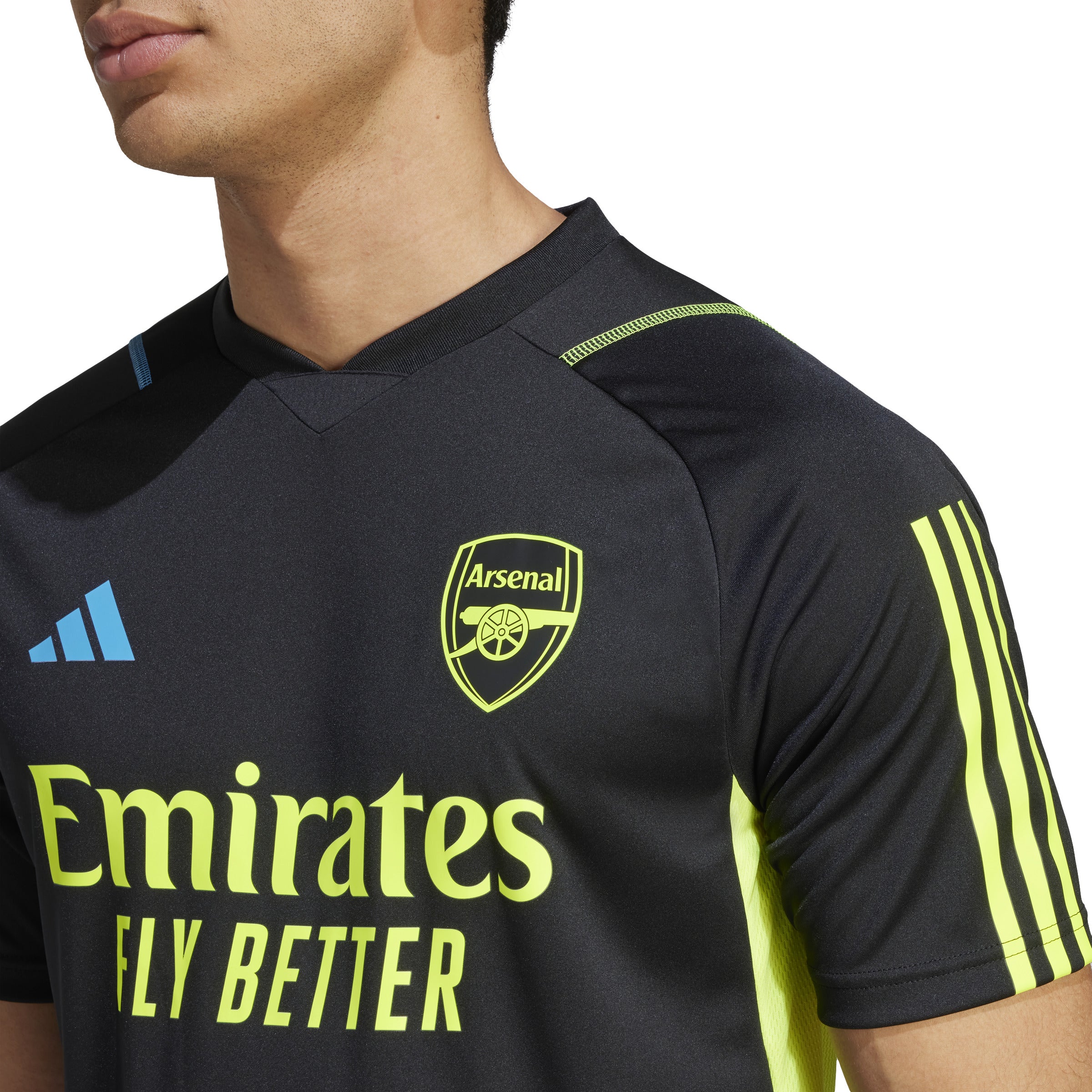 Arsenal FC EPL Adidas Men's Black Tiro 2023 Training Jersey