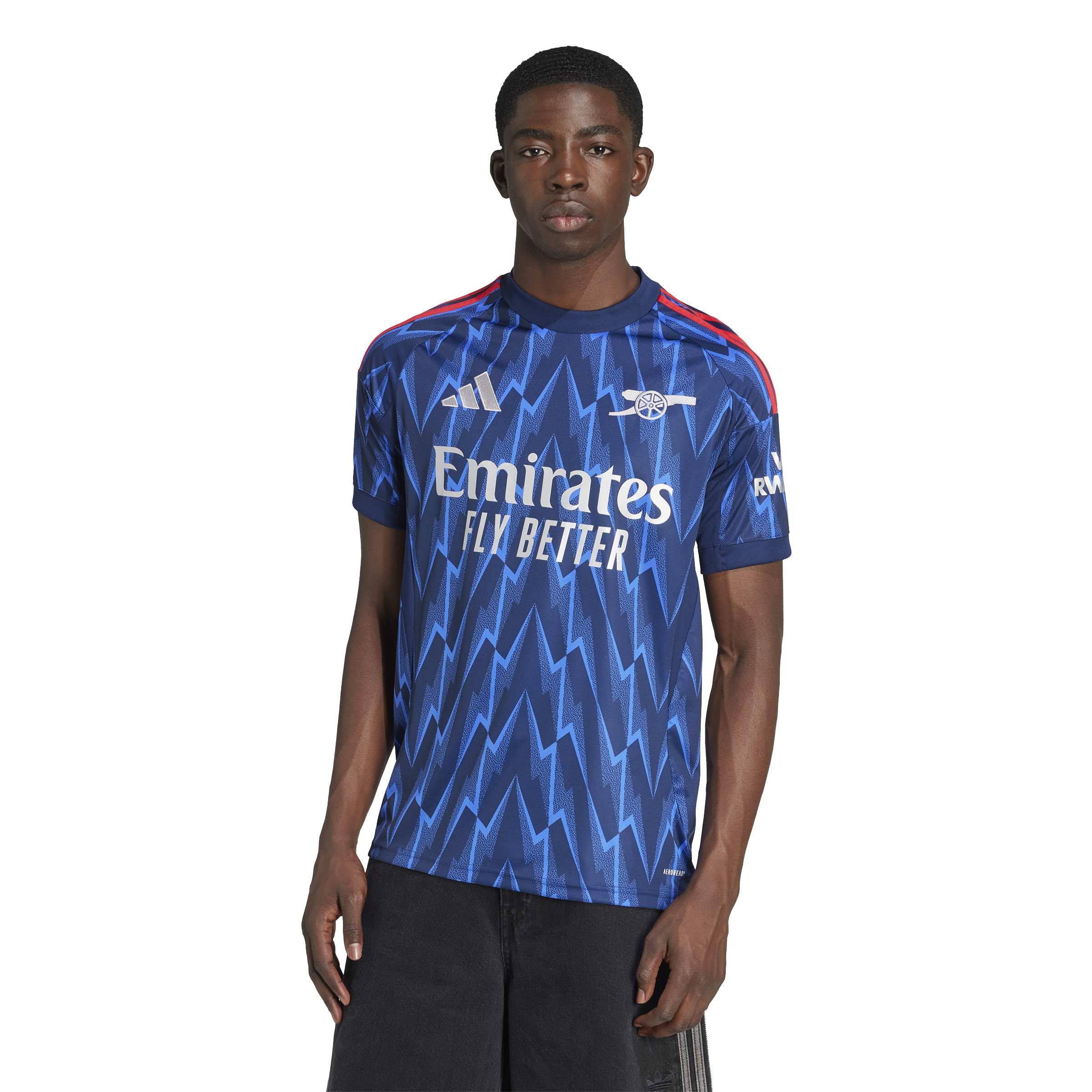 Arsenal FC EPL Adidas Men's Navy 2025/26 Replica Away Jersey