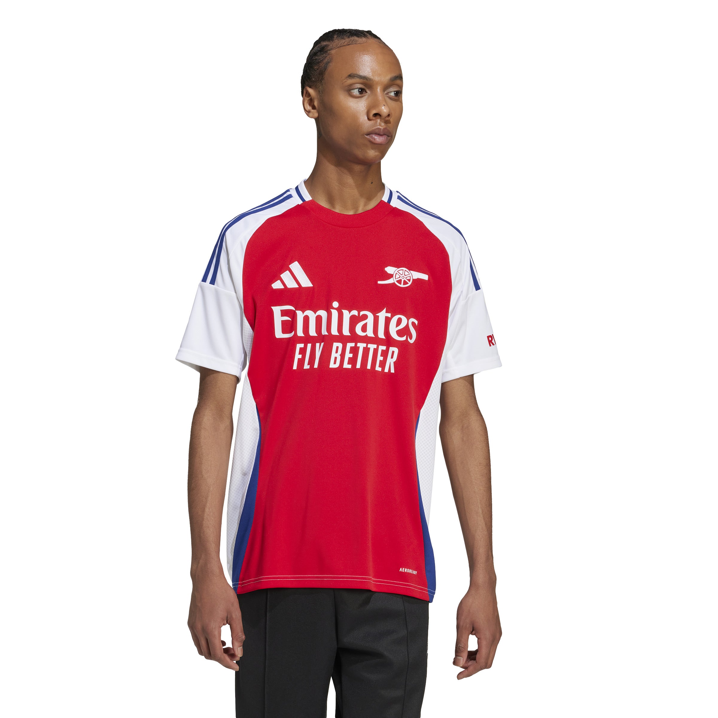 Arsenal FC EPL Adidas Men's Red 2024/25 Replica Home Jersey