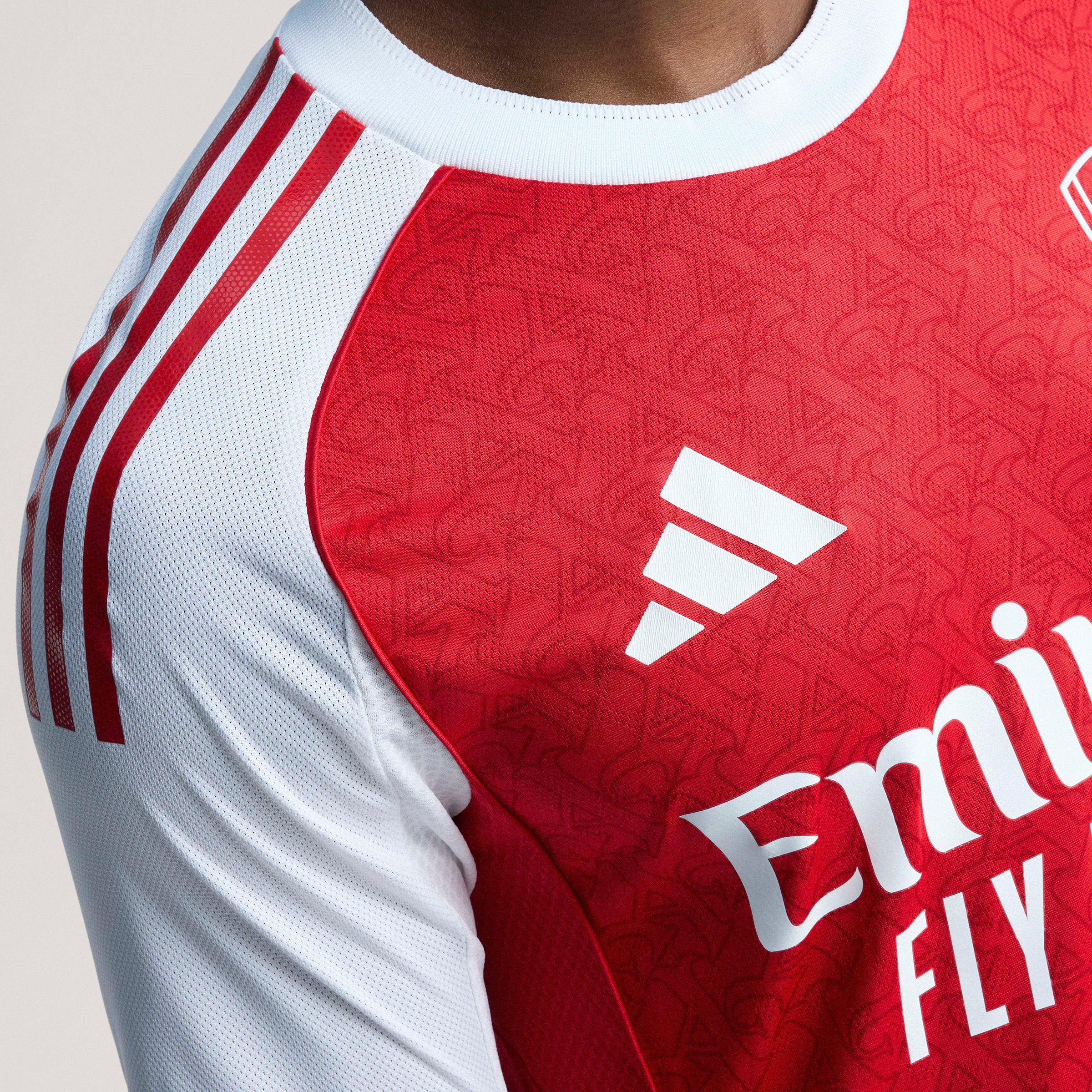 Arsenal FC EPL Adidas Men's Red 2025/26 Authentic Home Jersey