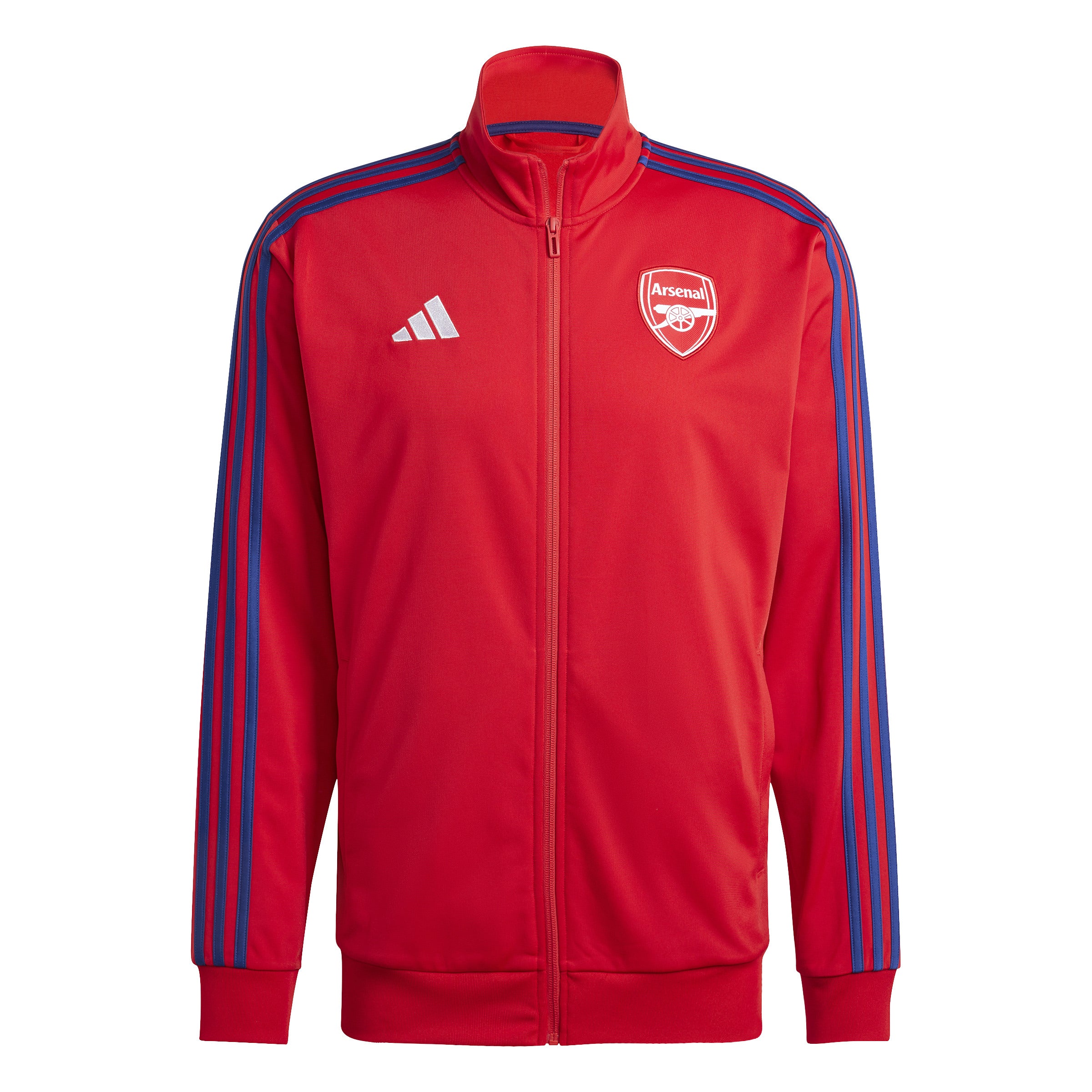 Veste de survêtement rouge DNA Adidas EPL Arsenal FC pour homme