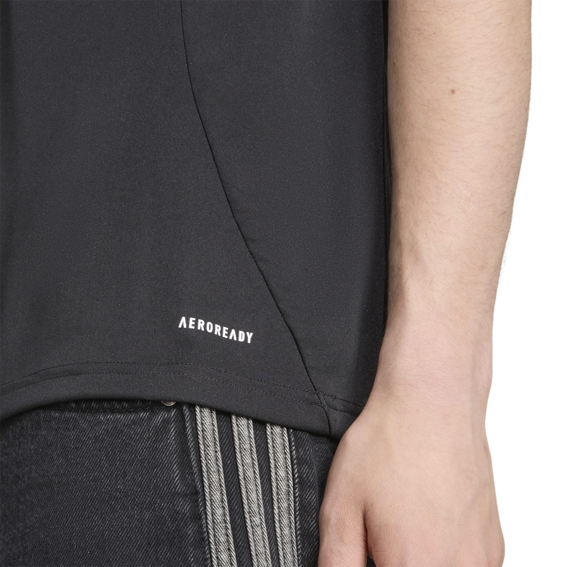 Maillot extérieur réplique noir Adidas Aston Villa EPL homme 2025/26