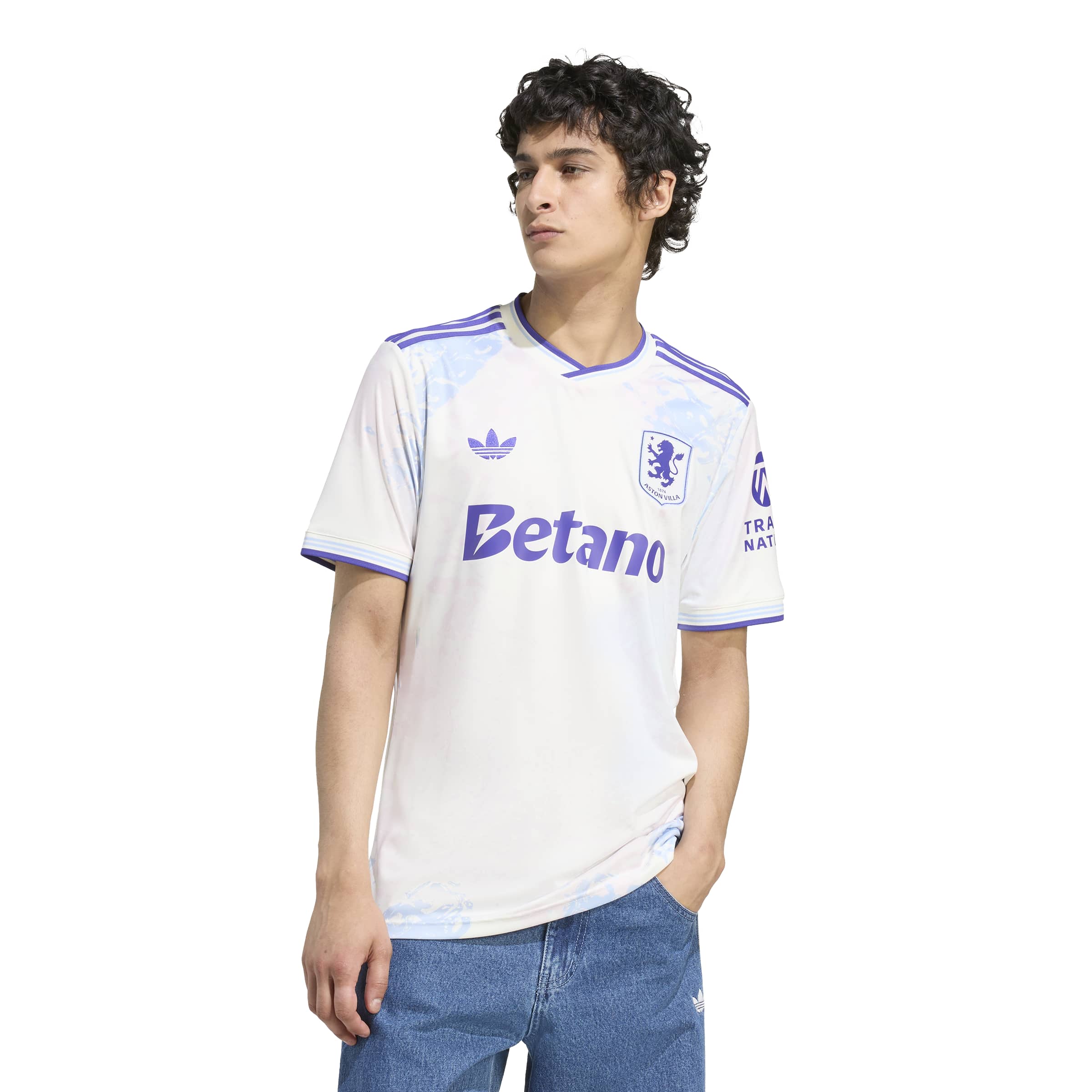 Maillot réplique blanc Aston Villa EPL Adidas pour homme 2025/26 Third