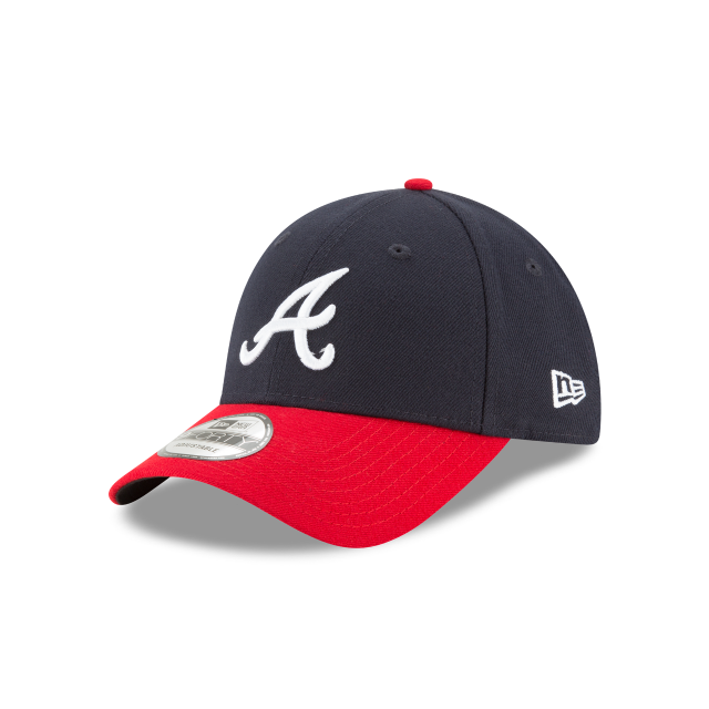 Atlanta Braves MLB New Era Men's Navy Red 9Forty League Alternate Adjustable Hat