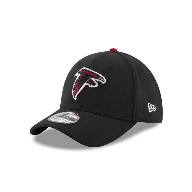 Atlanta Falcons NFL New Era Men's Black 39Thirty Team Classic Stretch Fit Hat