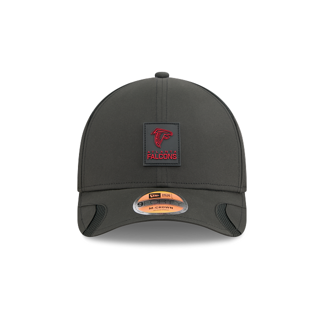 Atlanta Falcons NFL New Era Men's Charcoal 9Forty 2025 Sideline M-Crown Snapback
