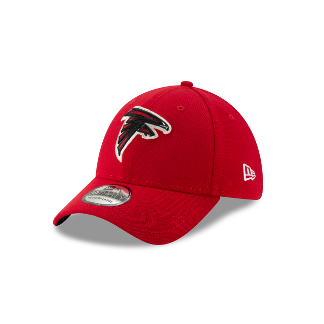 Casquette extensible classique rouge écarlate 39Thirty Team New Era des Atlanta Falcons NFL pour hommes