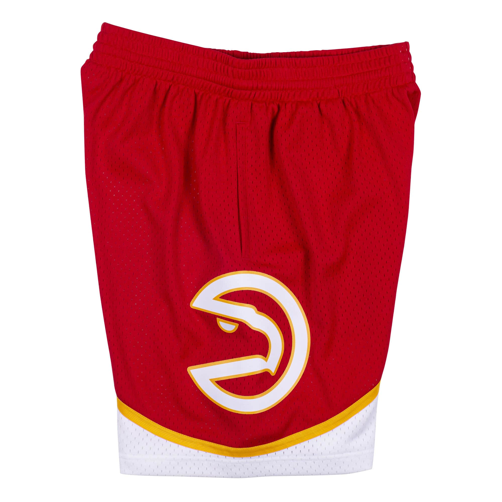 Atlanta Hawks NBA Mitchell & Ness Men's Red 1986-87 Hardwood Classics Swingman Shorts