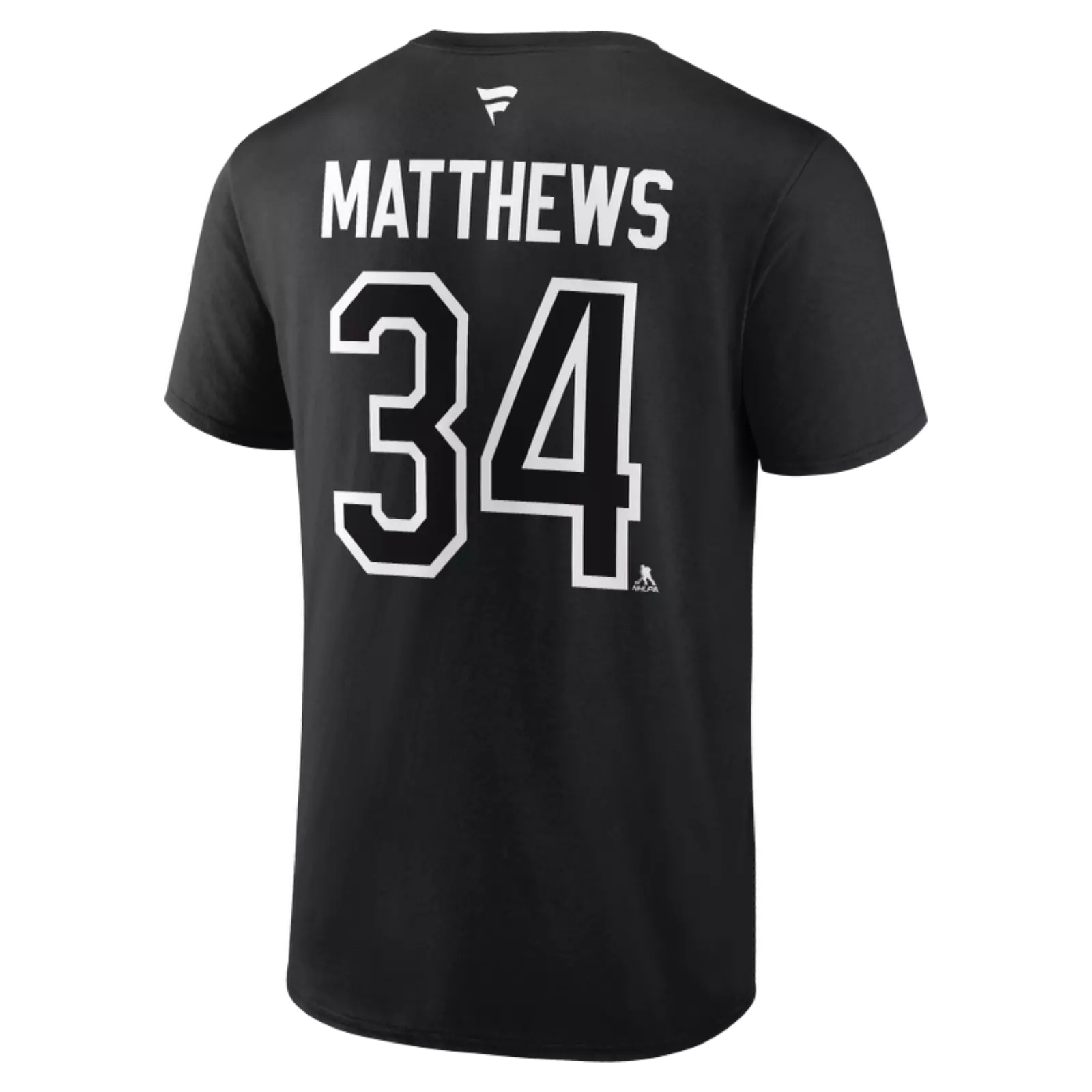 T-shirt authentique alternatif noir de marque Auston Matthews Toronto Maple Leafs NHL Fanatics pour hommes