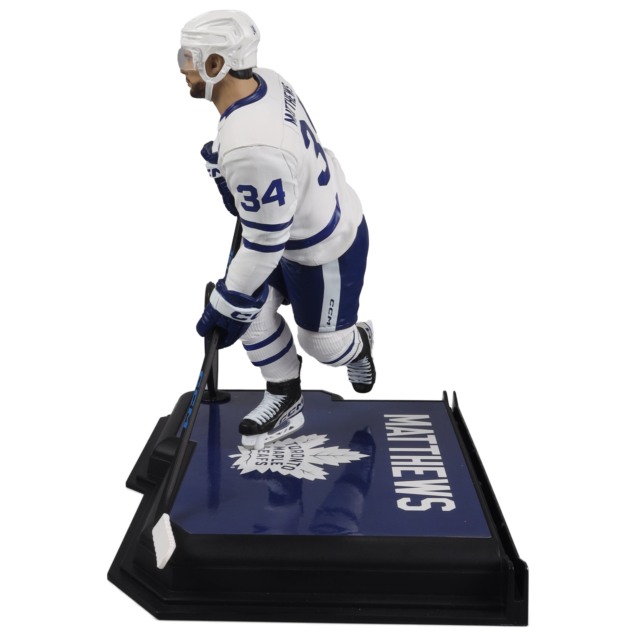 Auston Matthews Toronto Maple Leafs NHL McFarlane Toys Away Uniform Legacy Series 7" Action Figure