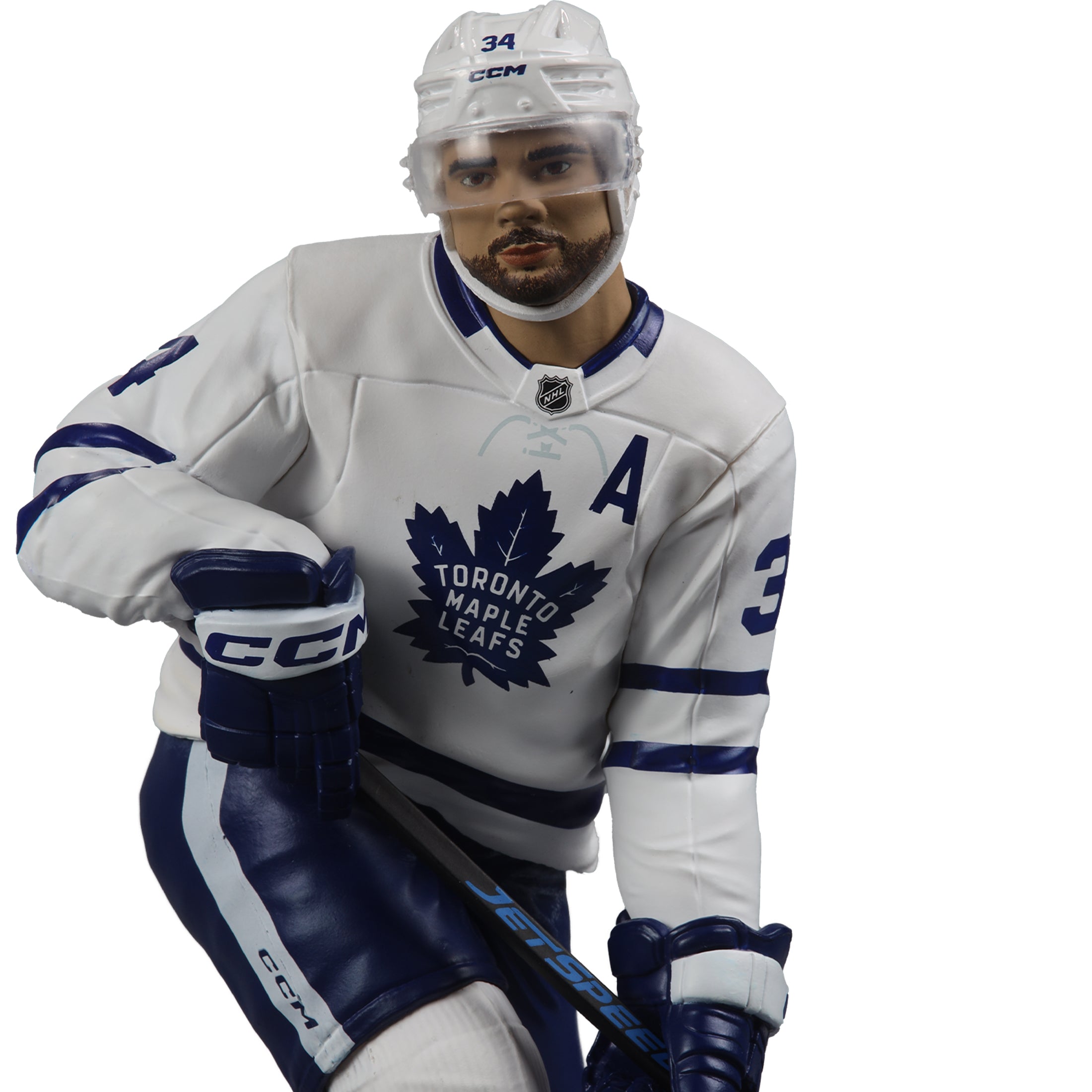 Auston Matthews Toronto Maple Leafs NHL McFarlane Toys Away Uniform Legacy Series 7" Action Figure