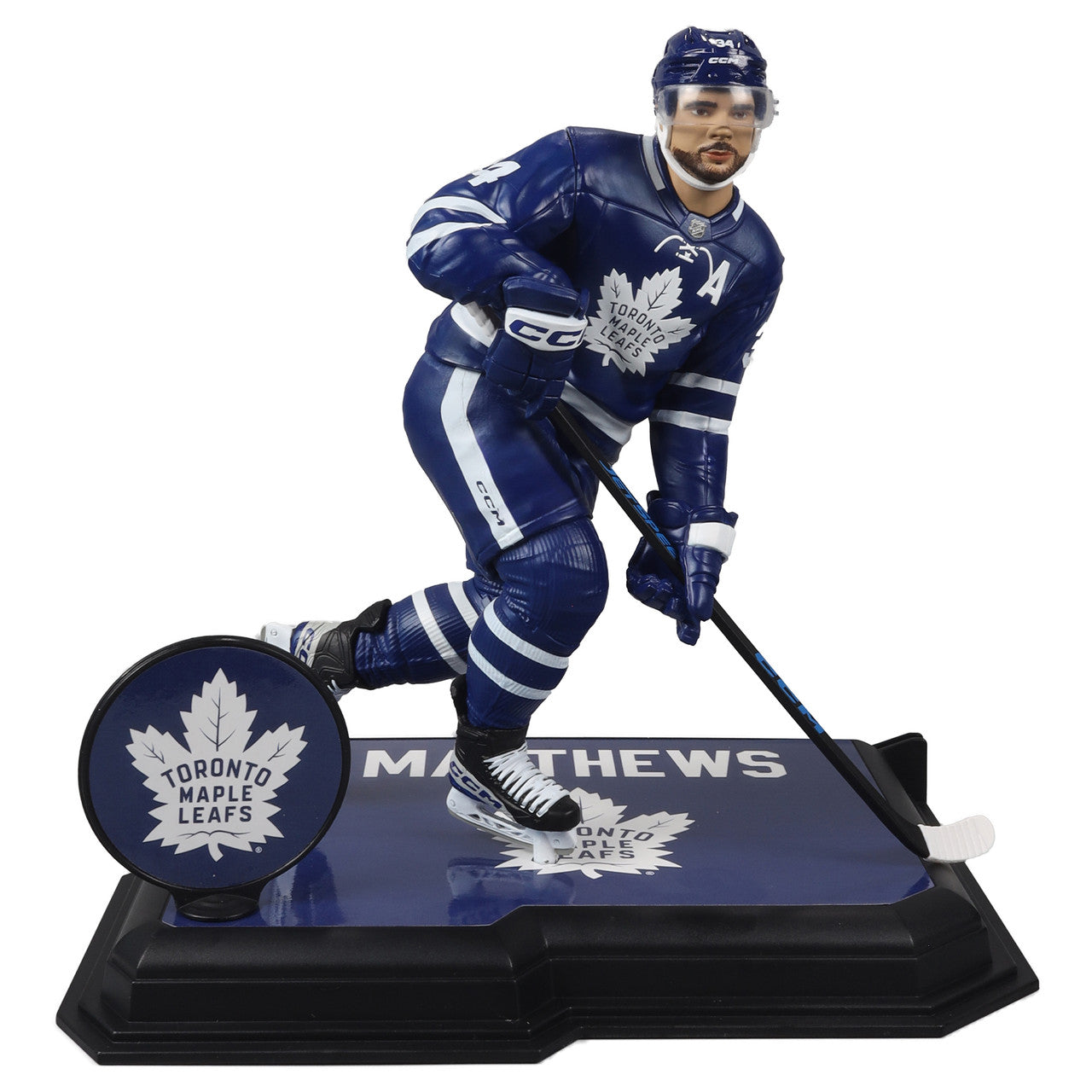 Auston Matthews Toronto Maple Leafs NHL McFarlane Toys Home Uniform Legacy Series 7" Action Figure