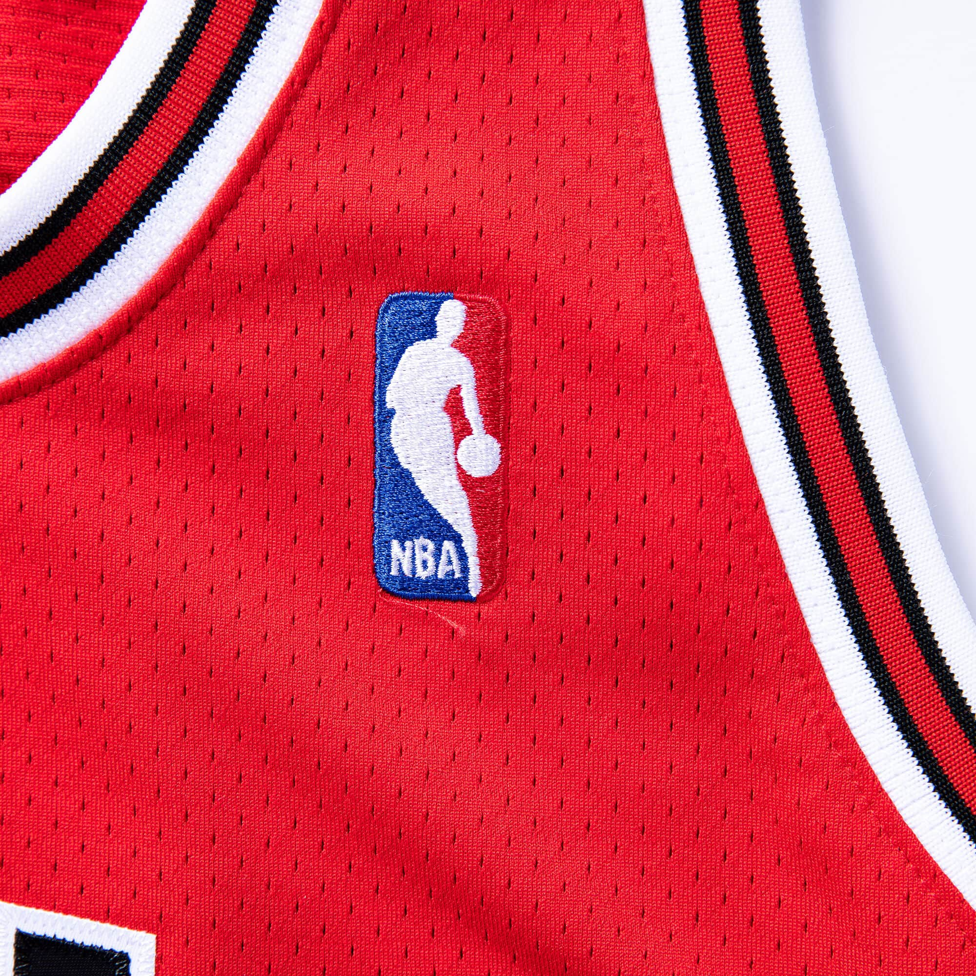 Scottie Pippen Chicago Bulls NBA Mitchell & Ness Homme Rouge 1997-98 Hardwood Classic Authentique Maillot