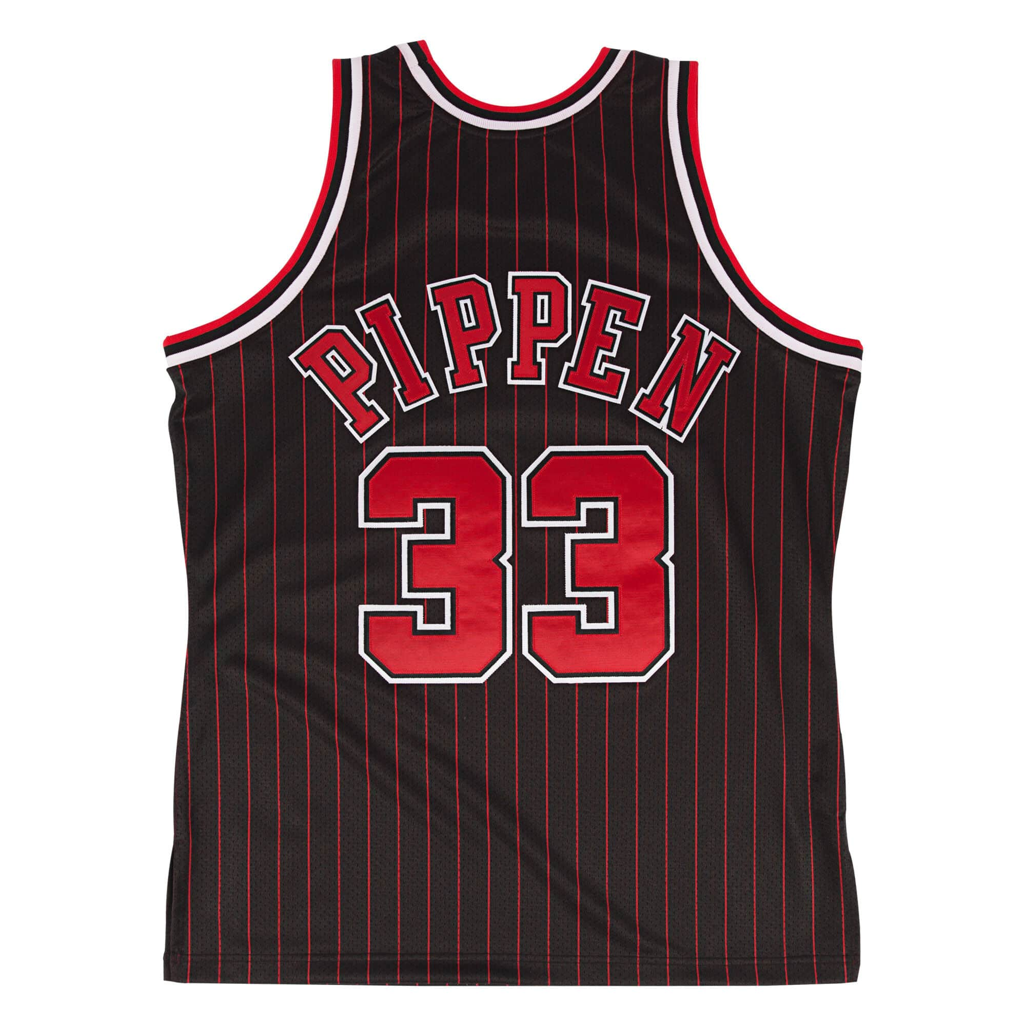 Scottie Pippen Chicago Bulls NBA Mitchell & Ness Homme Noir 1995-96 Hardwood Classic Maillot Authentique