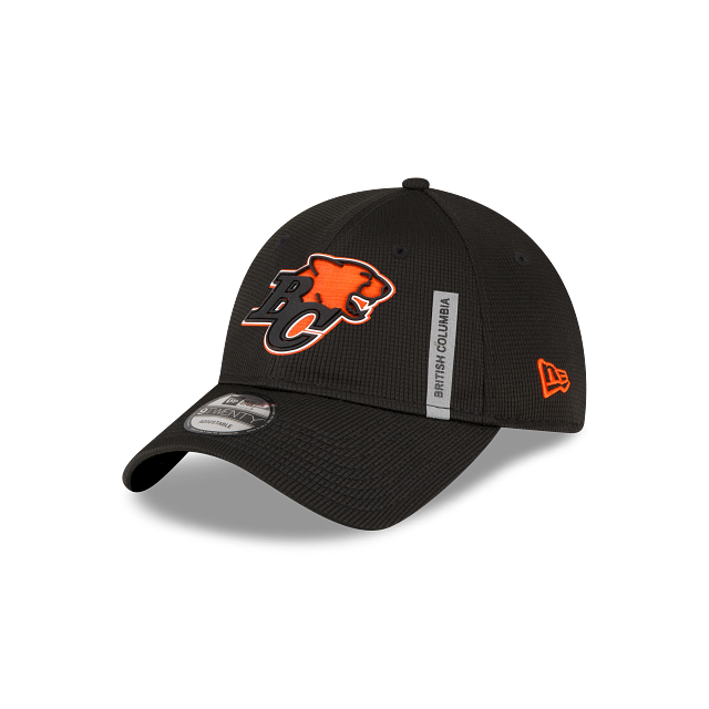 BC Lions CFL New Era Men's Black 9Twenty Adjustable Hat