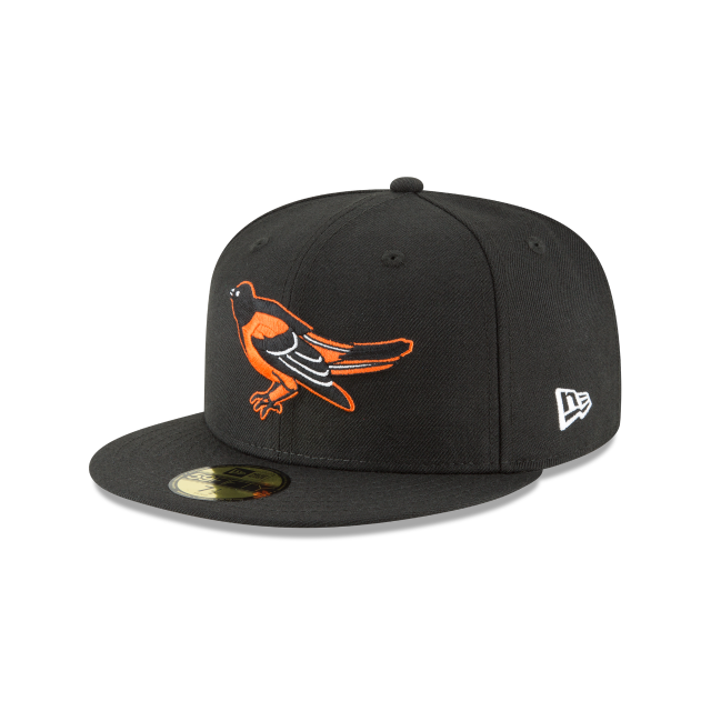 Baltimore Orioles MLB New Era Men's Black 59Fifty 1989 Cooperstown Wool Fitted Hat