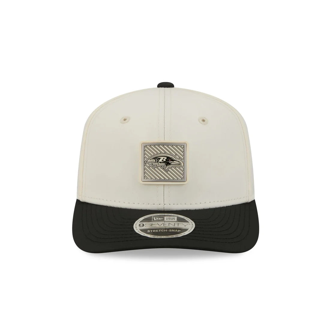 Baltimore Ravens NFL New Era Men's Cream/Black 9Seventy 2026 NFL Training Camp Snapback