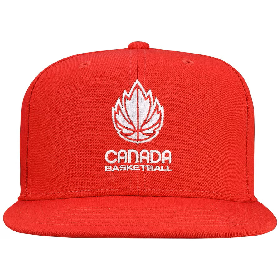 Canada Basketball FIBA ​​Nike Snapback Pro rouge pour hommes