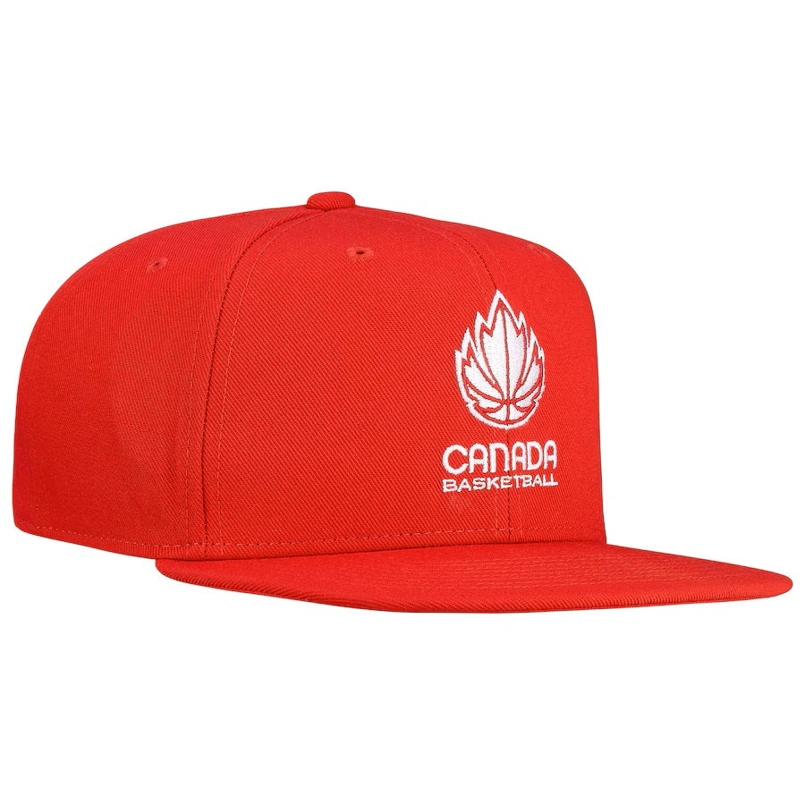 Canada Basketball FIBA ​​Nike Snapback Pro rouge pour hommes