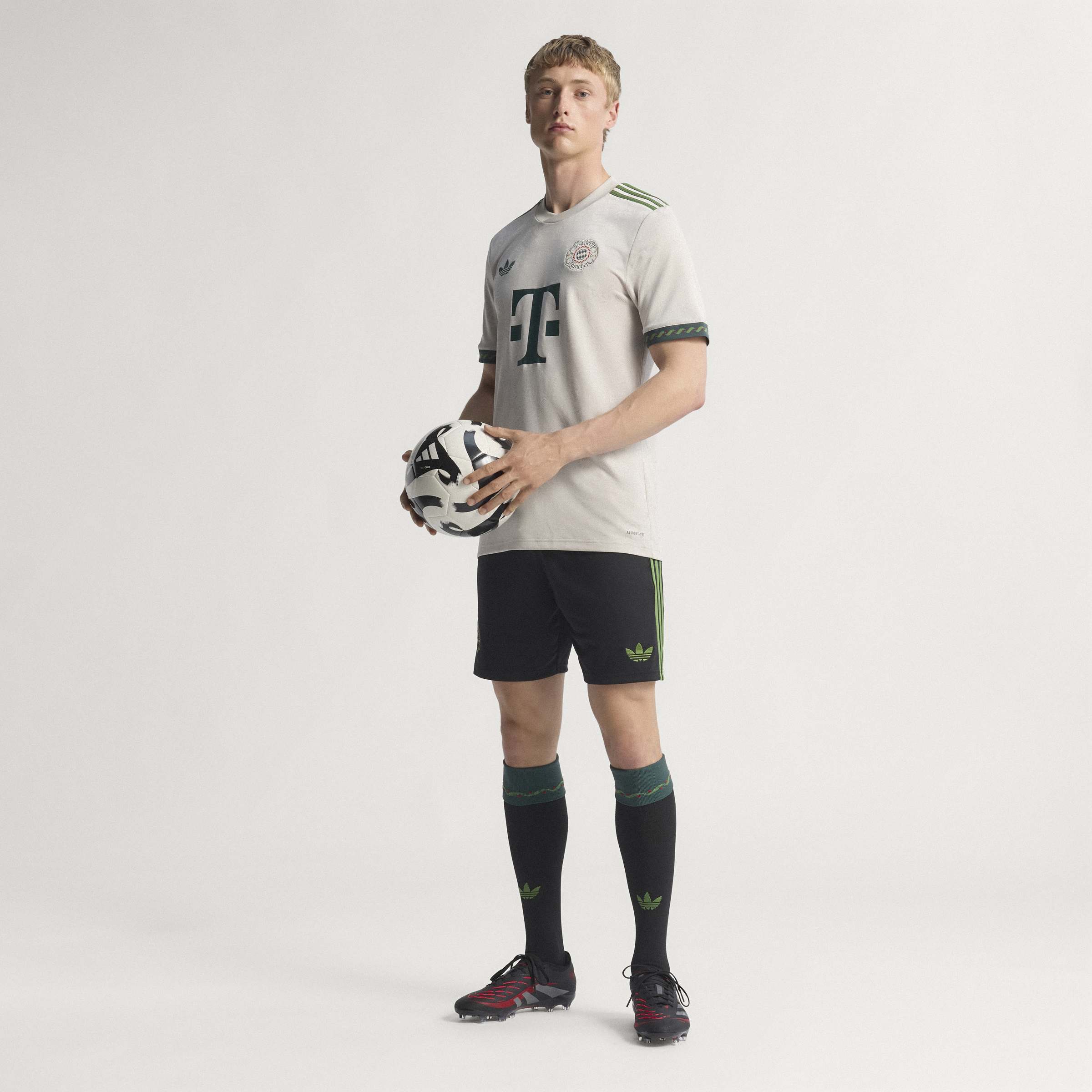 Bayern Munich Bundesliga Adidas Maillot réplique Wiesn 2025/26 beige pour homme