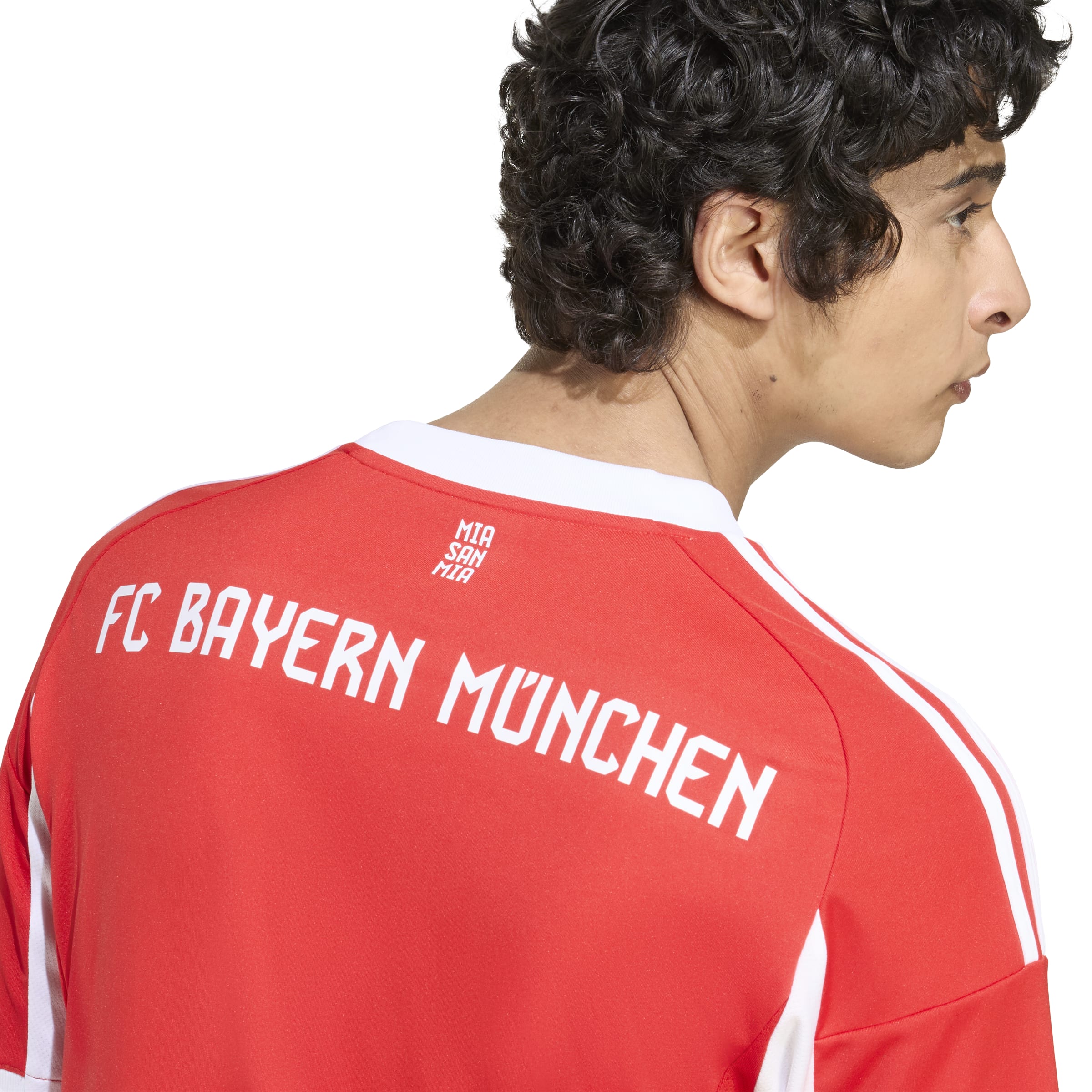 Bayern Munich Bundesliga Adidas Men's White/Red 2025/26 Home Replica Jersey
