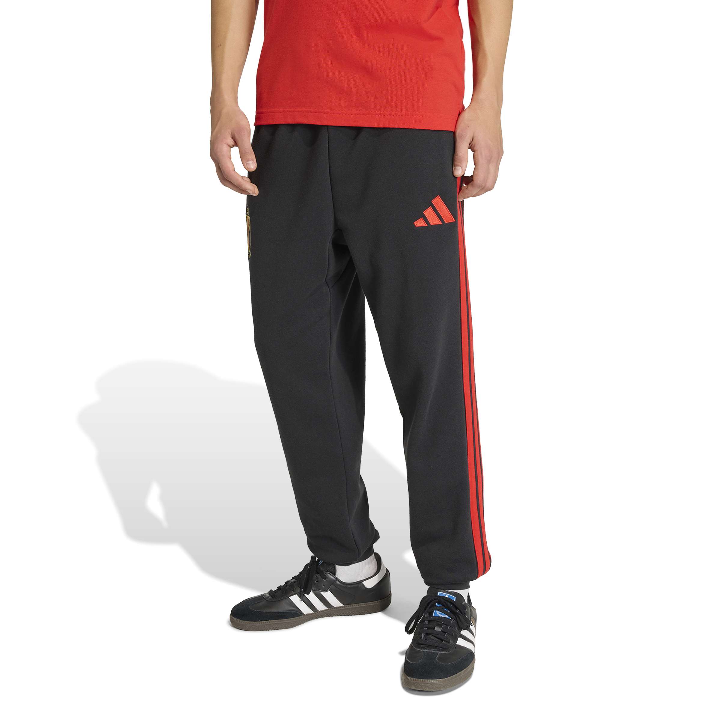 Belgium National Team FIFA Adidas Men's Black DNA Pants