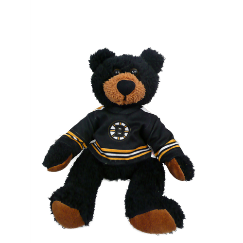 Maison en peluche de 10 po des Bruins de Boston LNH avec ours noir