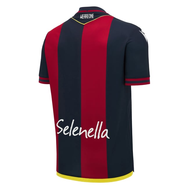 Bologna FC Serie A Macron Men's Red 2024/25 Authentic Jersey