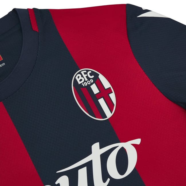 Bologna FC Serie A Macron Men's Red 2024/25 Authentic Jersey