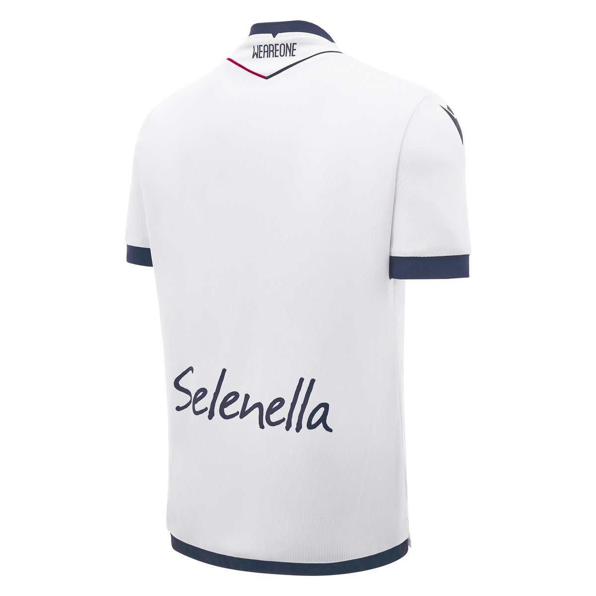 Bologna FC Serie A Macron Men's White 2024/25 Authentic Jersey