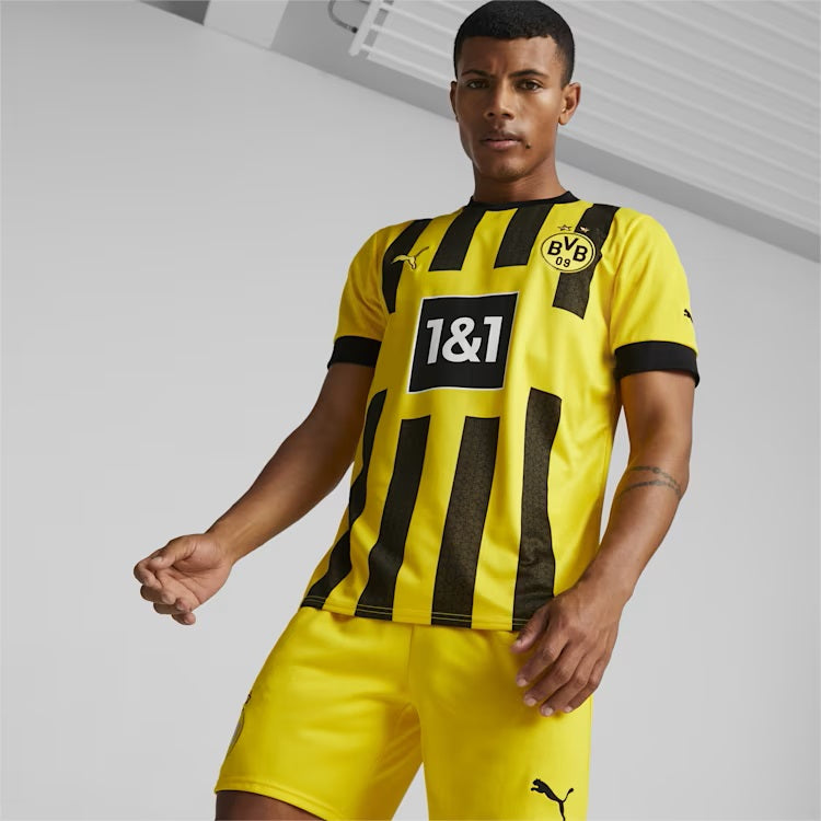 Borussia Dortmund Bundesliga Puma Maillot réplique jaune 2022/23 pour homme