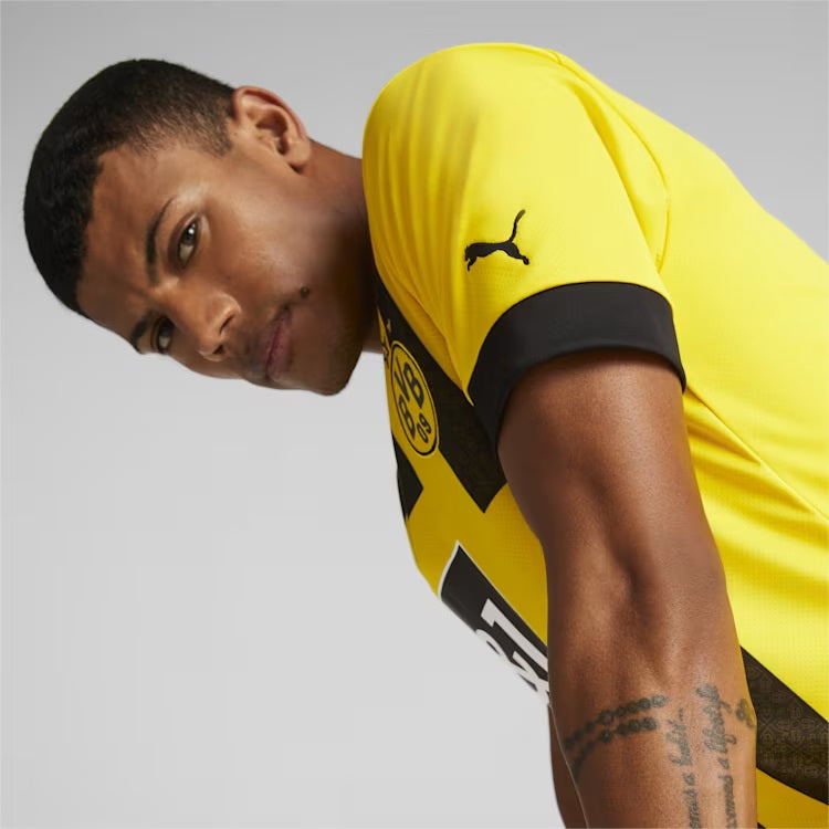 Borussia Dortmund Bundesliga Puma Maillot réplique jaune 2022/23 pour homme